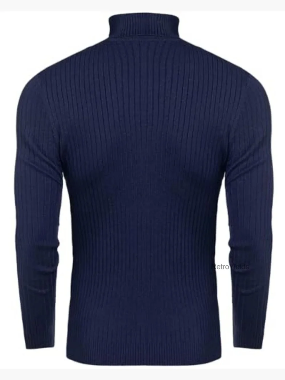 Slim Fit Turtleneck Sweater Cable Knit Thermal Pullover